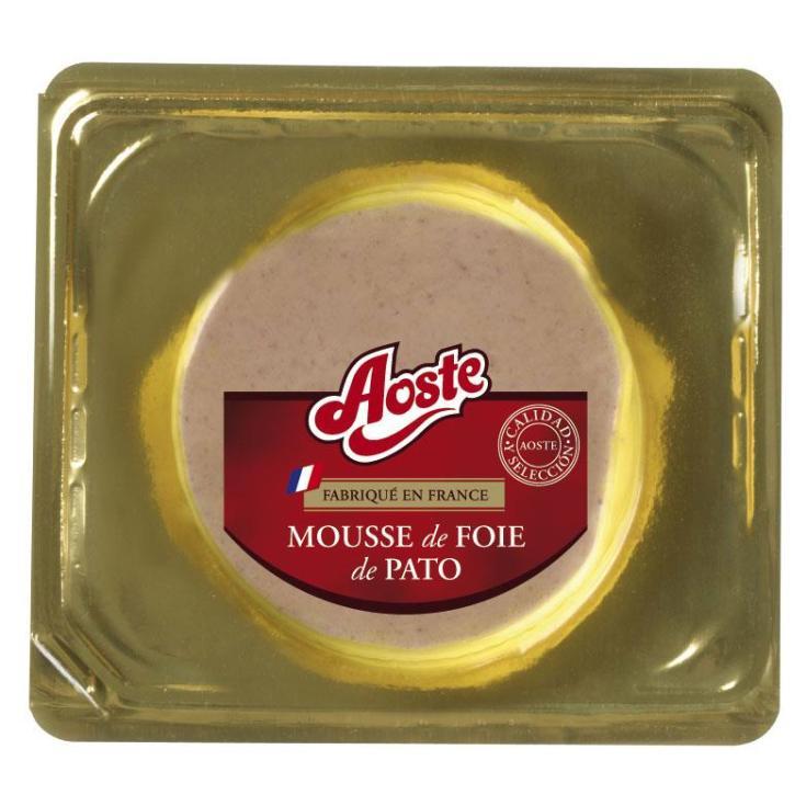 Mousse de foie de pato - Aoste - 100g