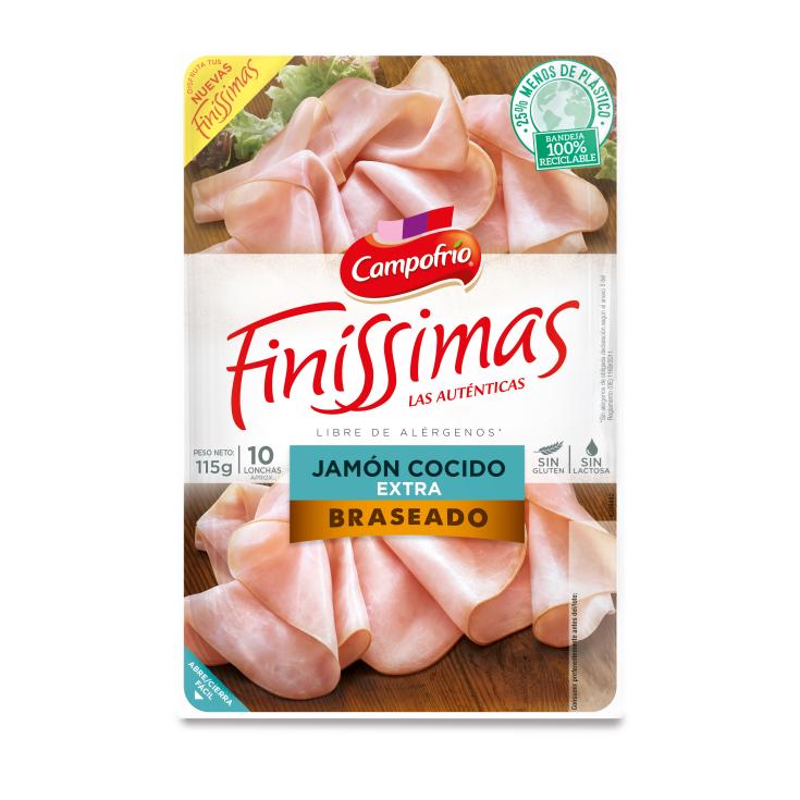 Jamón Cocido Braseado Finissimas 115g