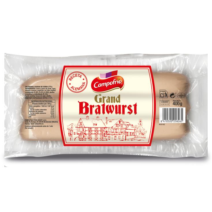 Salchichas de Grand Bratwurst 400g