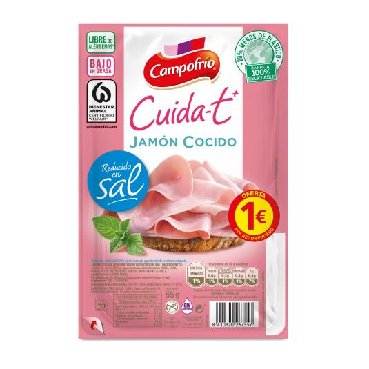 Jamón Cocido Cuida-t + 75g