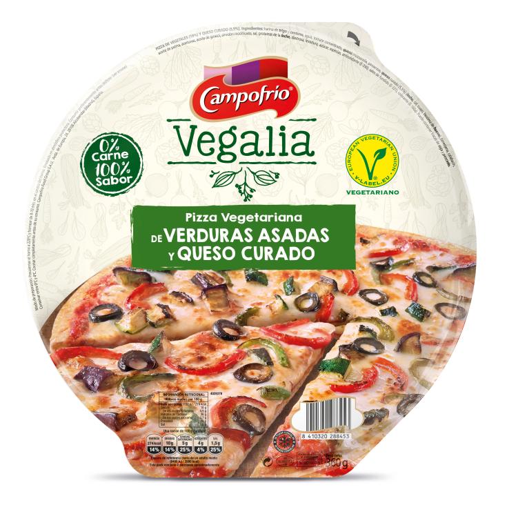 Pizza vegana y sin gluten