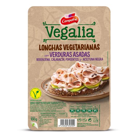 Lochas vegetarianas con verdura Campofrío Vegalia - 100g