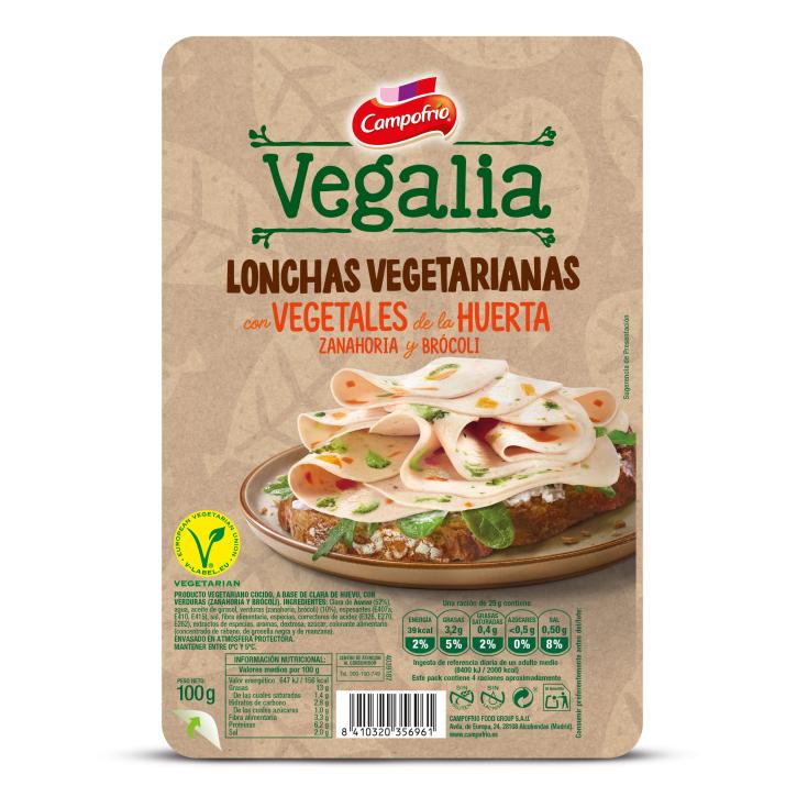 Lochas vegetarianas vegetales Campofrío Vegalia - 100g