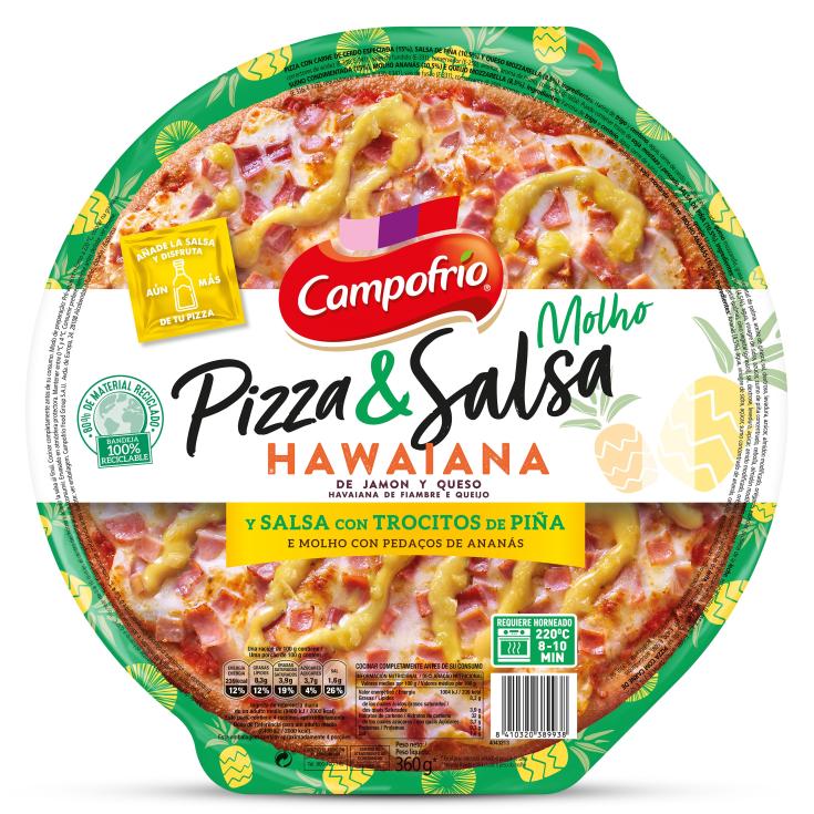 Pizza hawaiana Campofrío - 360g