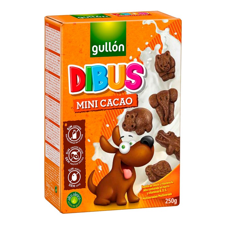 Galletas chocolate dibus mini 250g
