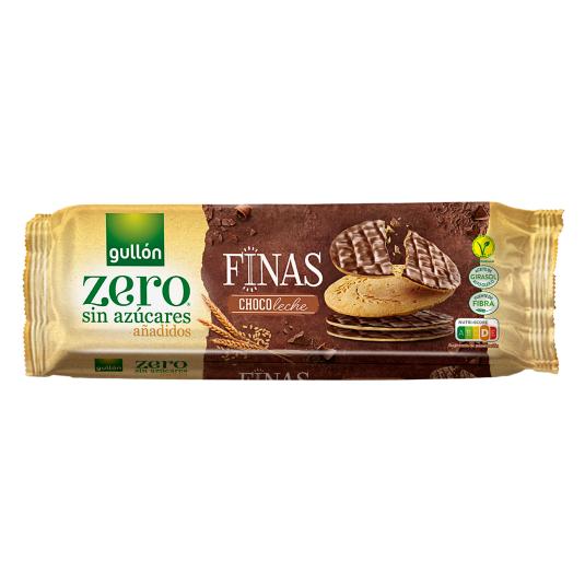 Galletas finas cubiertas chocolate con leche - Gullón - 150g
