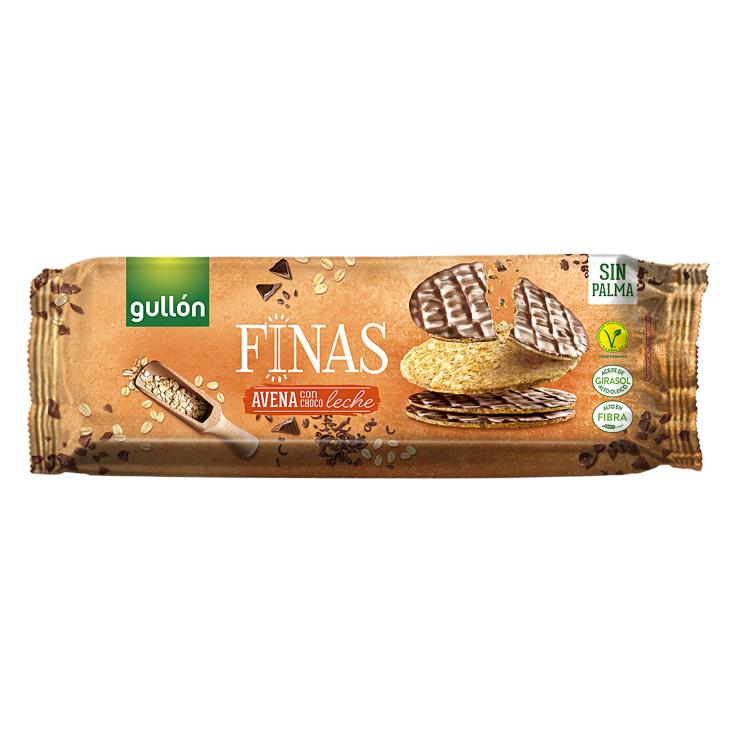 Galletas avena y chocolate finas 150g