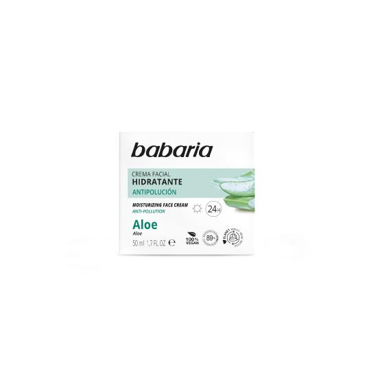 Crema hidratante aloe vera Babaria - 50ml