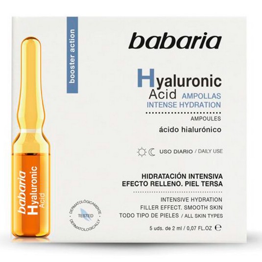 Ampollas Ácido Hialurónico - Babaria - 5x2ml