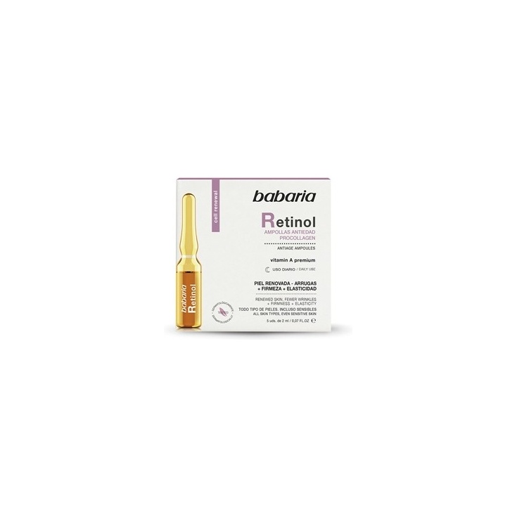 AMPOLLAS RETINOL 5UNID