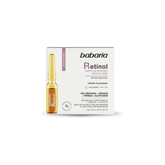 AMPOLLAS RETINOL 5UNID