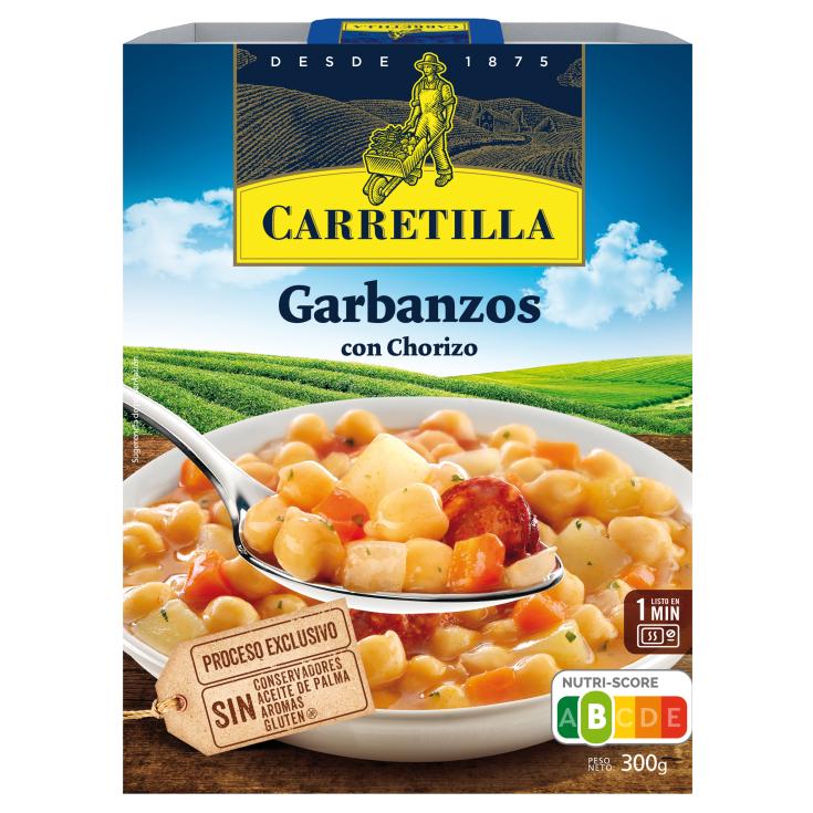 Garbanzos con Chorizo 300g