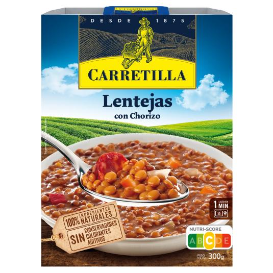 Lentejas con Chorizo 300g