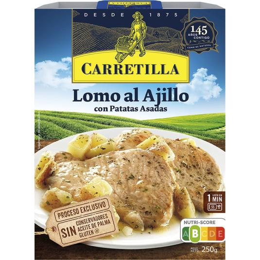 Lomo al Ajillo con Patatas 250g