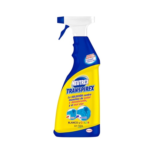 Transpirex elimina manchas de sudor y desodorante para ropa 