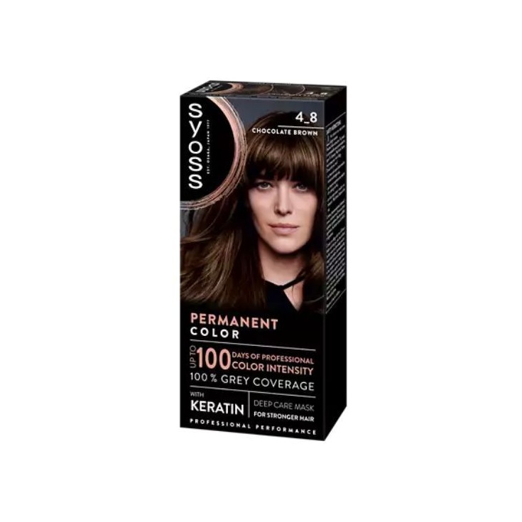  Syoss Tinte castaño chocolate 4.8