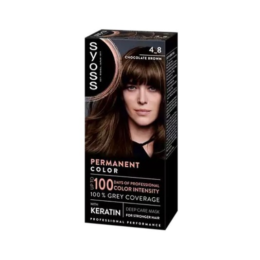  Syoss Tinte castaño chocolate 4.8
