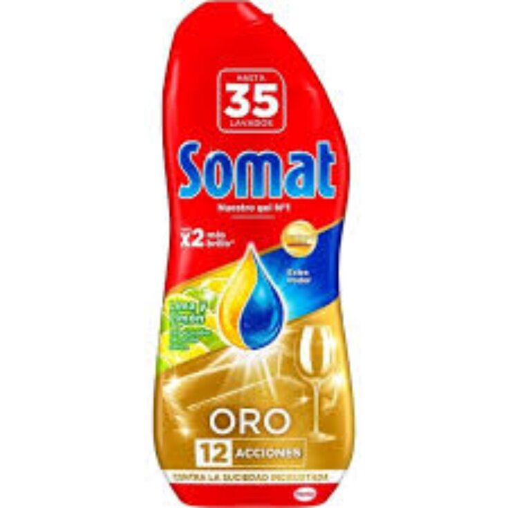 Lavavajillas antigrasa lima-limón Oro 35 Dosis