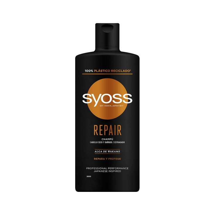 Champú repara con alga de Wakame frasco 440 ml 