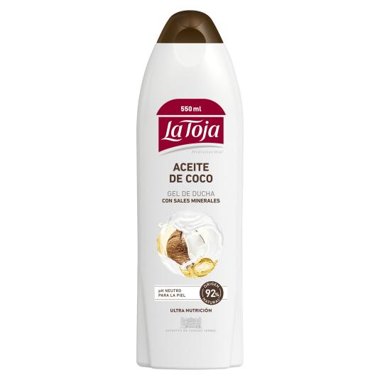 Gel de ducha aceite de coco La Toja - 550ml