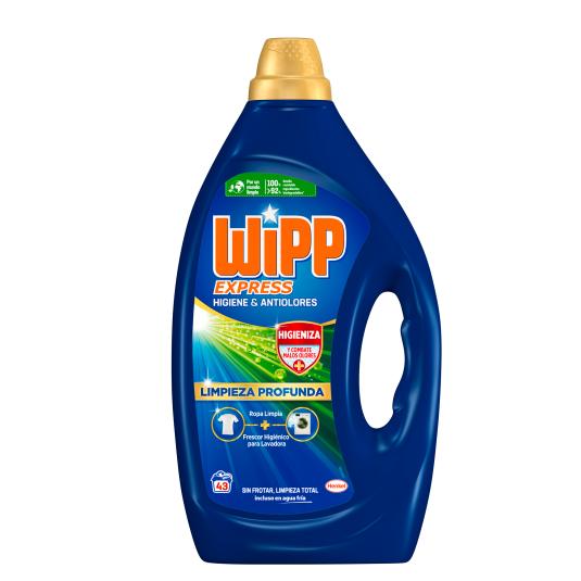 Detergente líquido anti-olores - Wipp Express - 43 lavados