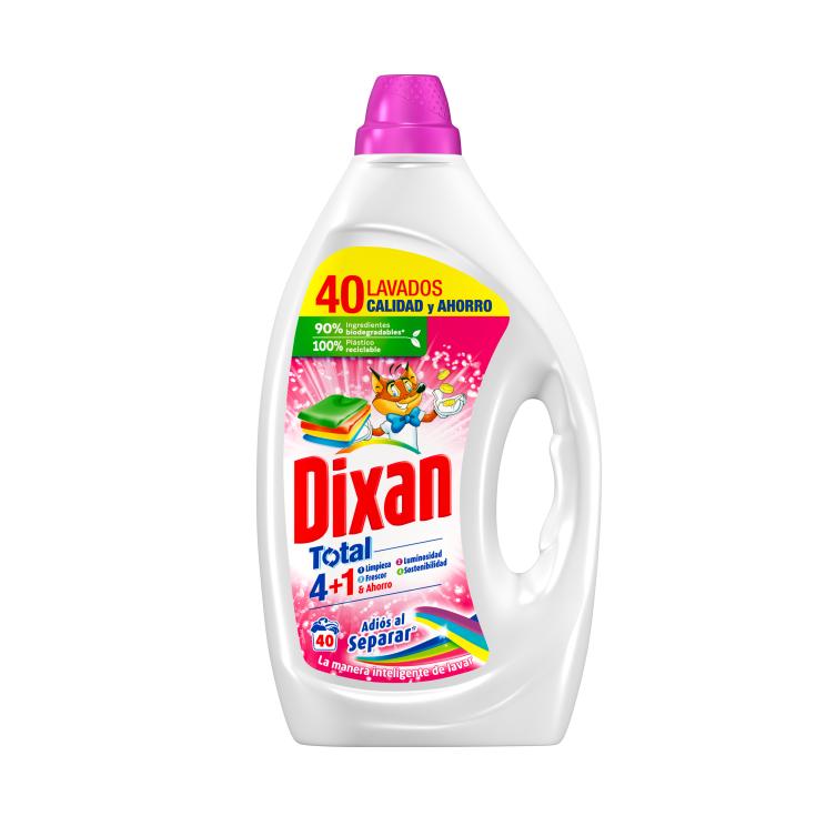 Detergente líquido adios al separar 3+1 - Dixan - 40 lavados