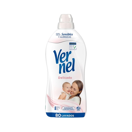 Vernel Suavizante Concentrado para Ropa Delicado