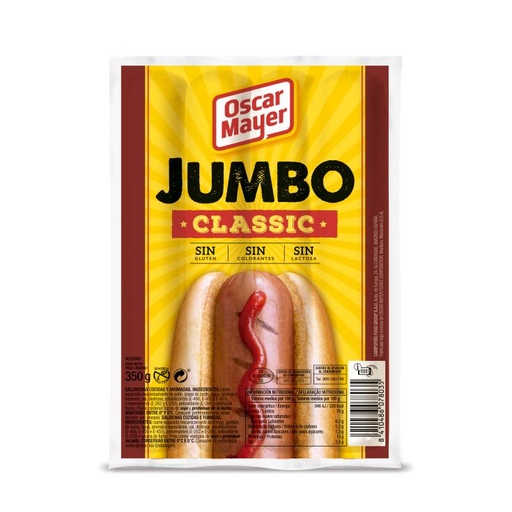 Salchichas Jumbo Classic 335g