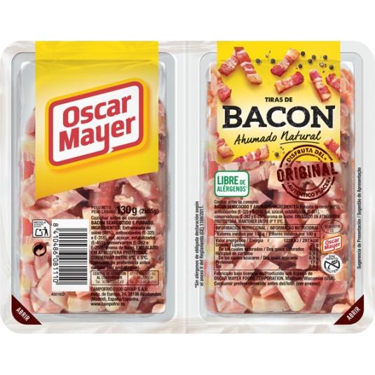 Tiras de bacon - Oscar Mayer - 2x65g