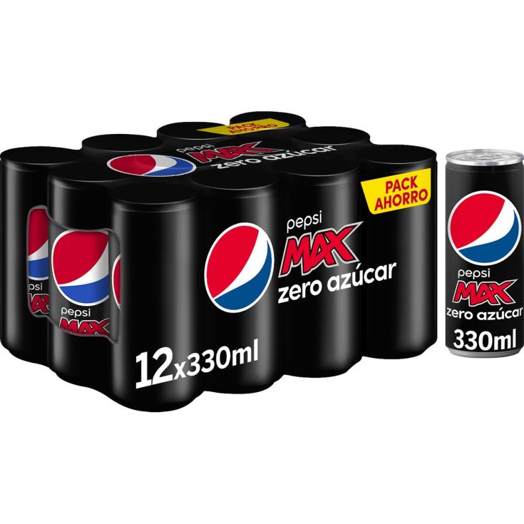 Refresco de cola Max - Pepsi - 12x33cl