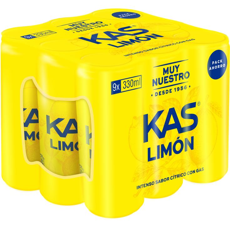 Refresco de limón 9x33cl