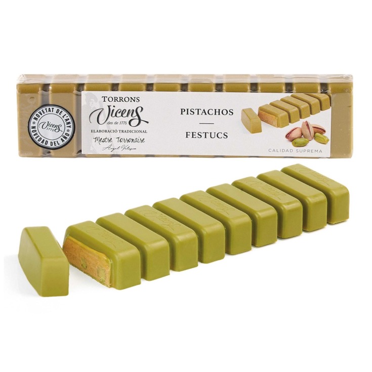 Turrón de pistachos Vicens - 300g