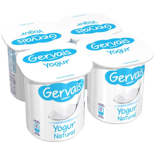 Yogur Natural - Gervais - 4x120g