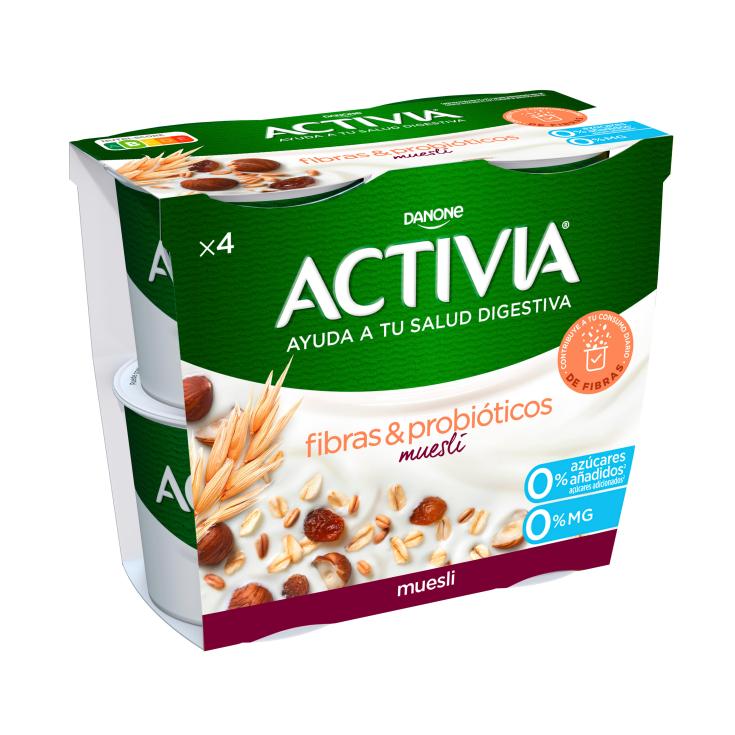 Yogur 0% con Muesli 4x120g