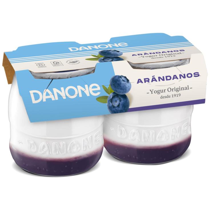 Yogur original con arándanos Danone - 270g