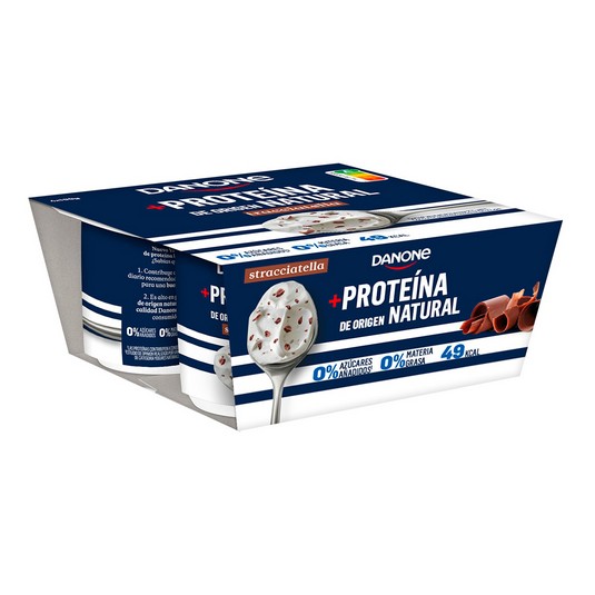 Yogur de proteína straciatella - Danone - 4x100g
