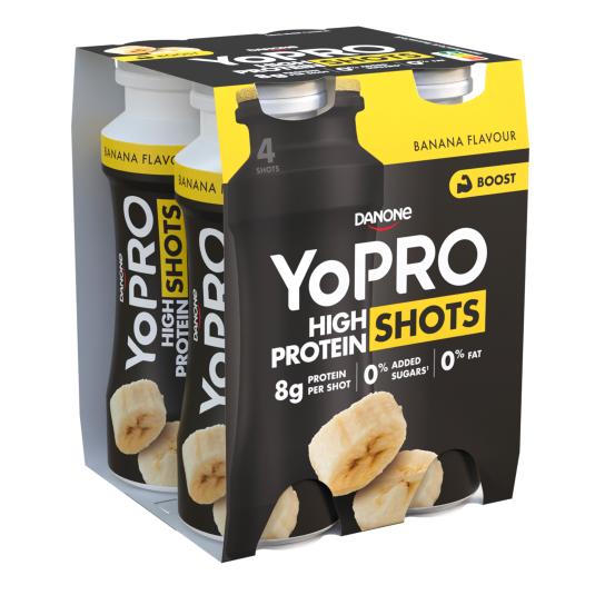 Shots plátano - Yopro - 400g