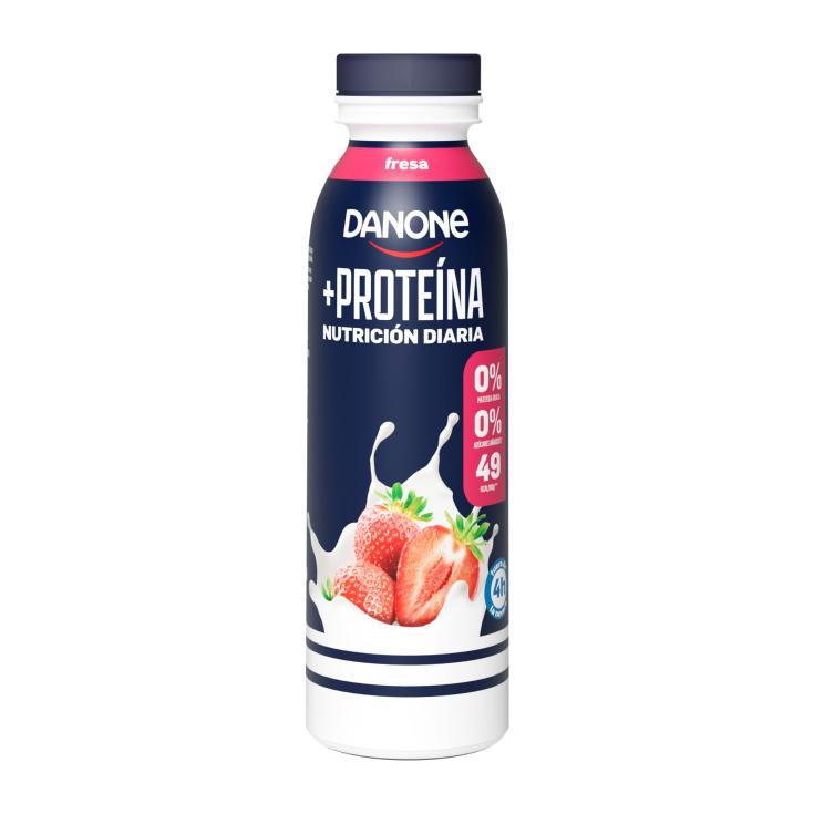 Yogur líquido con proteínas y fresa - 270ml