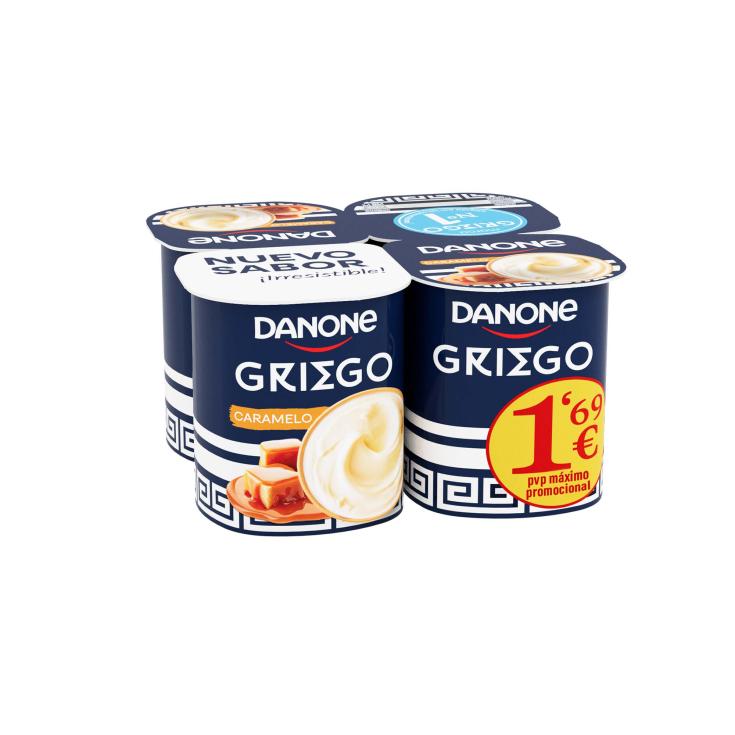 Yogur griego con caramelo - 4x110g