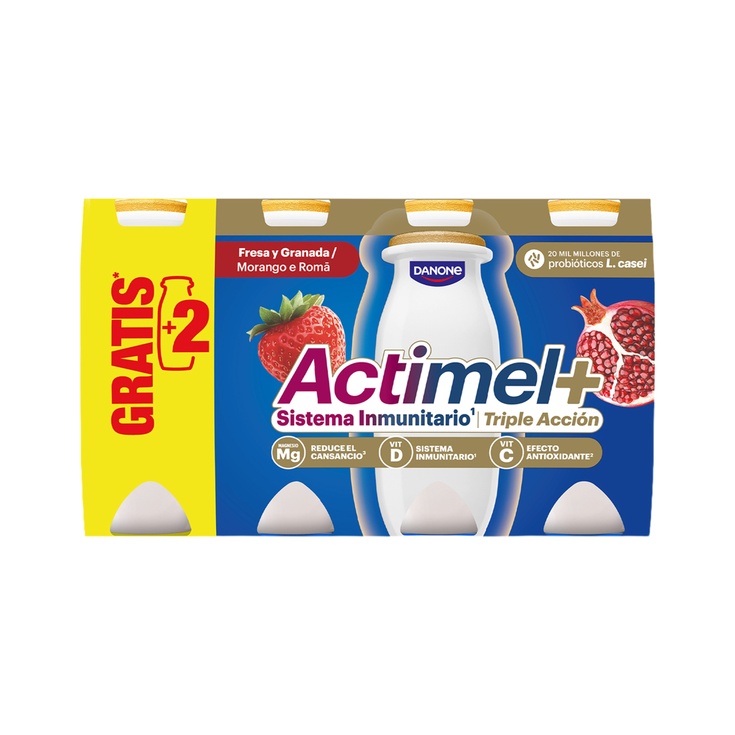 Actimel fresa y granada