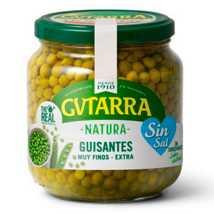 Guisantes Natura sin sal 340g