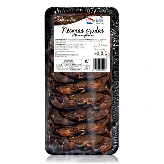 Nécoras Crudas 5/8 uds Delfín - 800g