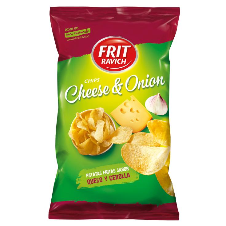 Queso y cebolla Frit Ravich - 125g