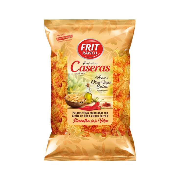 Patatas Fritas Onduladas Caseras al Pimentón de la Vera 160g