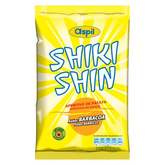 Aperitivo de patata sabor barbacoa Shiki-Shin - 85g