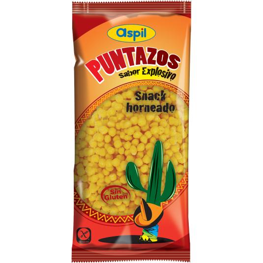 Snacks de maiz Puntazos explosivos Aspil