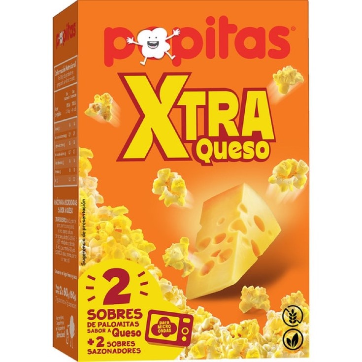 Palomitas para microondas sabor queso - 160g