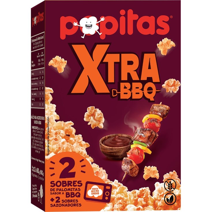 Palomitas para microondas sabor barbacoa - 160g