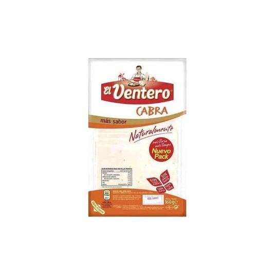 Lonchas de queso de cabra El ventero - 160g