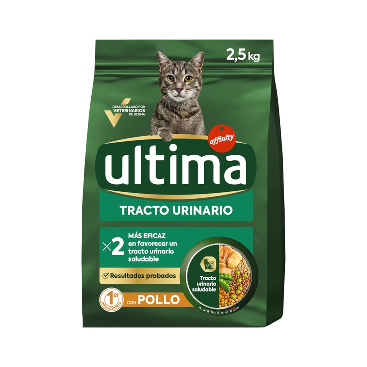 Tracto Urinario pienso para gatos adultos con pollo